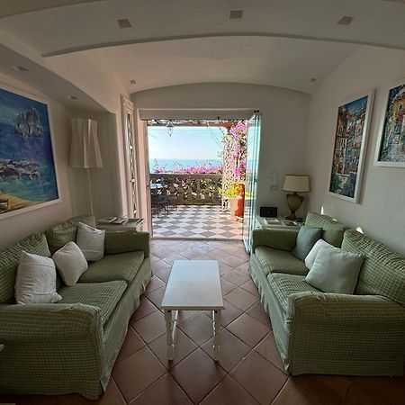 Luxury House In Villa Pompeiana Via Camerelle Con Terrazza Vista Mare 카프리 외부 사진