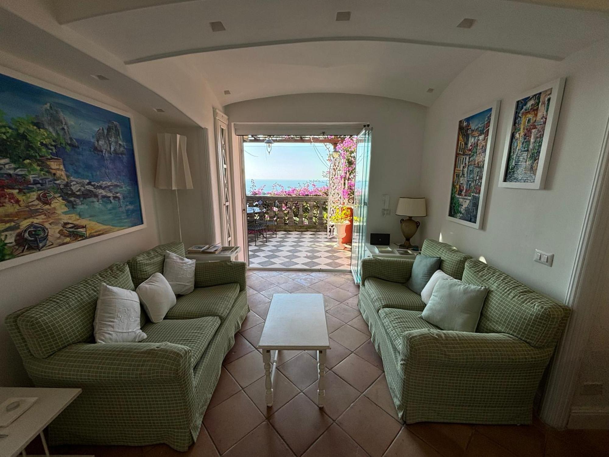 Luxury House In Villa Pompeiana Via Camerelle Con Terrazza Vista Mare 카프리 외부 사진