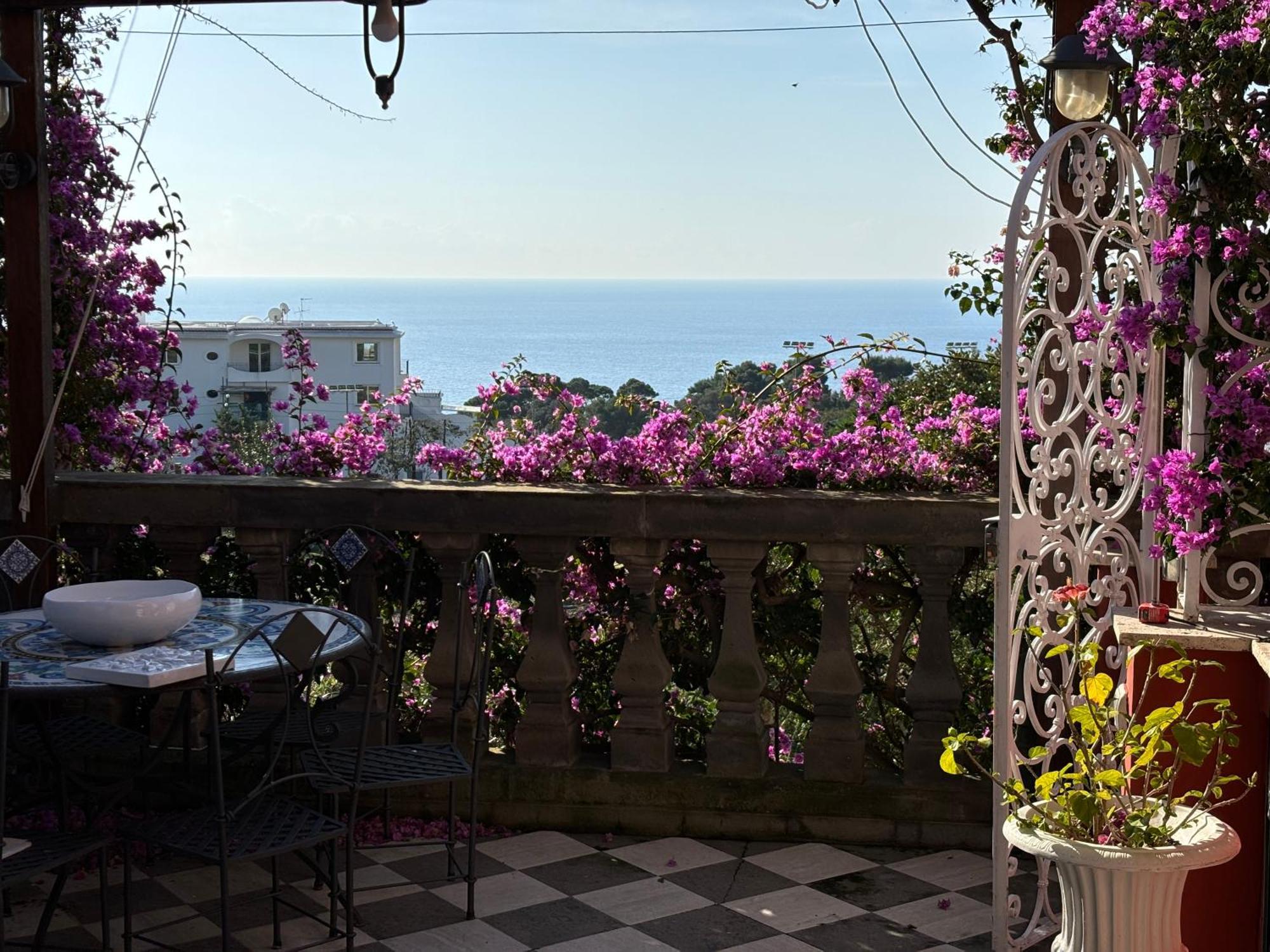 Luxury House In Villa Pompeiana Via Camerelle Con Terrazza Vista Mare 카프리 외부 사진