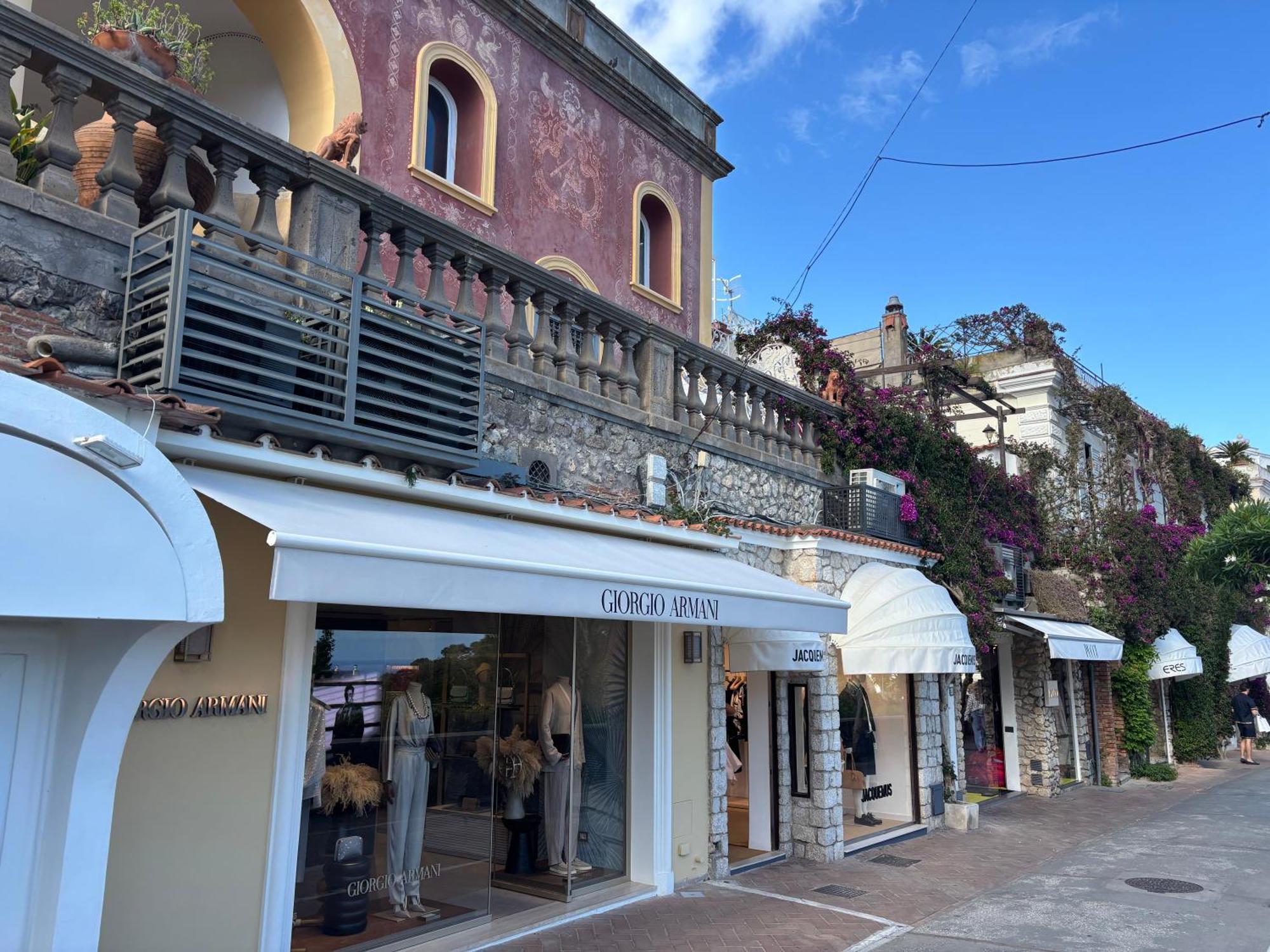 Luxury House In Villa Pompeiana Via Camerelle Con Terrazza Vista Mare 카프리 외부 사진